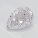 Farebný diamant slza, very light ružový, 1,02ct, GIA