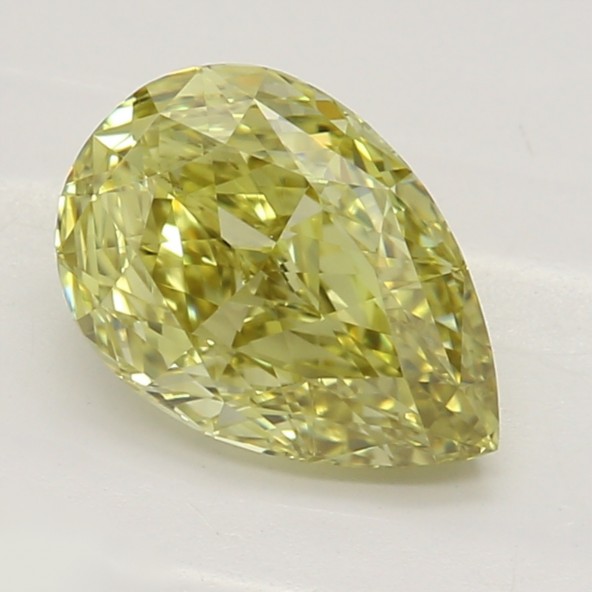 Prírodný farebný diamant s GIA certifikatom slza fancy hnedo-zeleno žltý 0.90 ct VS1 8842600088_Y5