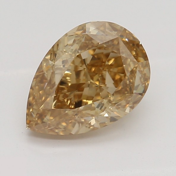 Prírodný farebný diamant s GIA certifikatom slza fancy hnedožltý 0.85 ct VS1 3826900103_Y5