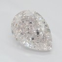 Farebný diamant slza, faint ružový, 0,55ct, GIA