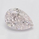 Farebný diamant slza, very light ružový, 0,58ct, GIA