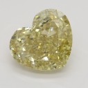Farebný diamant srdce, fancy s nahnedlo žltou farbou, 5,52ct, GIA