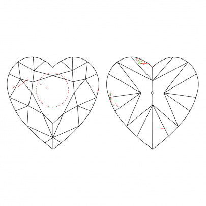 Prírodný farebný diamant s GIA certifikatom srdce fancy dark tmavohnedo nazelenalo žltý 3.09 ct I1 1828010320_Y9 2