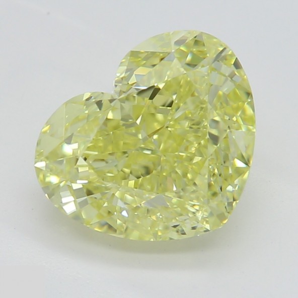 Prírodný farebný diamant s GIA certifikatom srdce fancy intense žltý 1.76 ct VVS1 5828920675_Y6