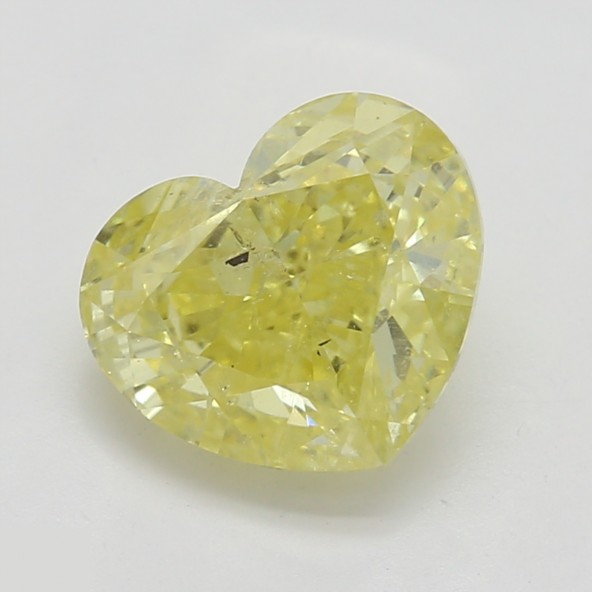 Prírodný farebný diamant s GIA certifikatom srdce fancy intense žltý 1.19 ct I1 7851510087_Y6