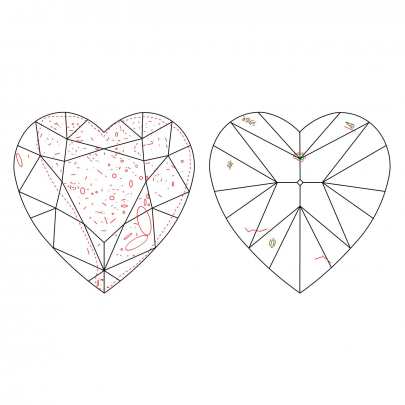 Prírodný farebný diamant s GIA certifikatom srdce fancy vivid žltý 1.01 ct I1 7830460097_Y7 2