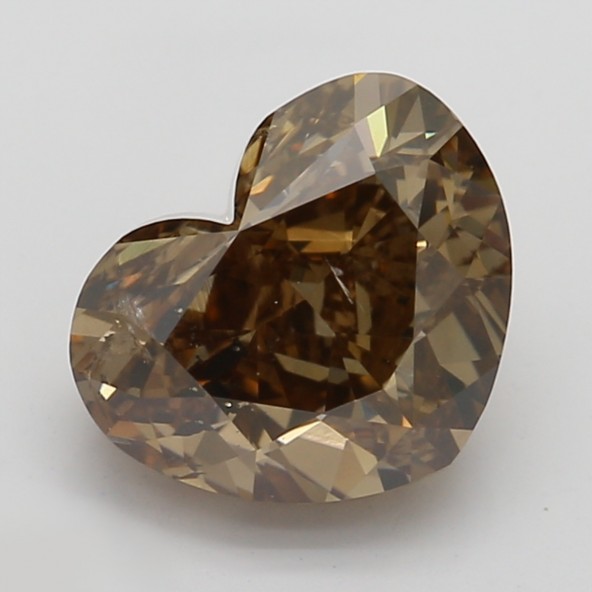 Prírodný farebný diamant s GIA certifikatom srdce fancy dark tmavo hnedý 1.30 ct I1 4826570224_T9