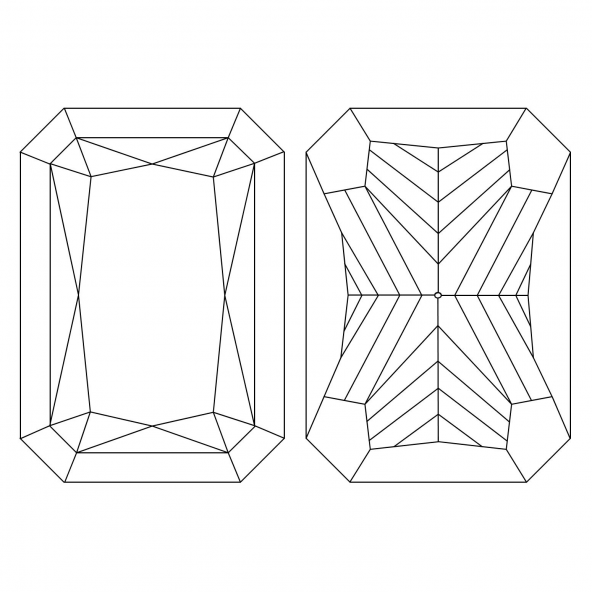 Inkluzie a cistota v prirodnom farebnom diamante radiant very light veľmi svetloružový 1.61 ct IF 6828830696_R2