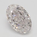 Farebný diamant oval, very light ružový, 0,19ct, GIA