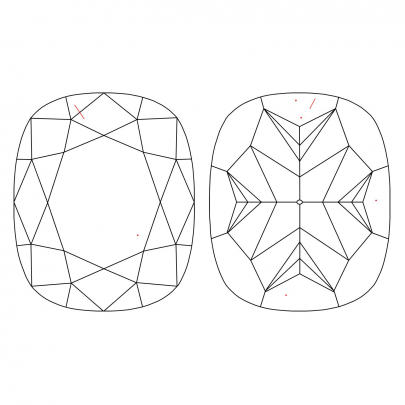 Prírodný farebný diamant s GIA certifikatom cushion fancy s nahnedlo žltou farbou 4.07 ct VS1 2829090392_Y5 2