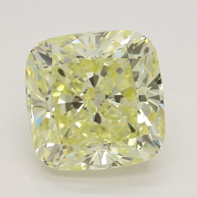Prírodný farebný diamant s GIA certifikatom cushion fancy light žltý 3.02 ct VVS1 9830800069_Y4