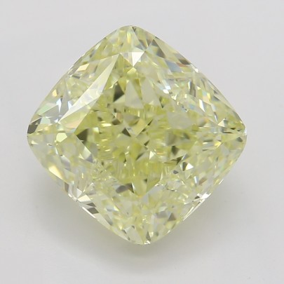 Prírodný farebný diamant s GIA certifikatom cushion fancy light žltý 2.78 ct VVS1 6828040206_Y4