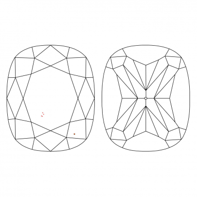 Prírodný farebný diamant s GIA certifikatom cushion fancy intense žltý 2.02 ct VVS2 1827940080_Y6 2