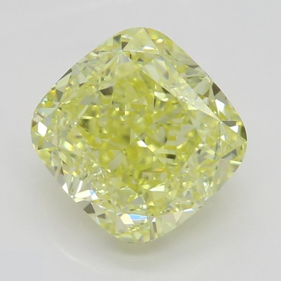 Prírodný farebný diamant s GIA certifikatom cushion fancy žltý 2.50 ct VS1 4829820064_Y5