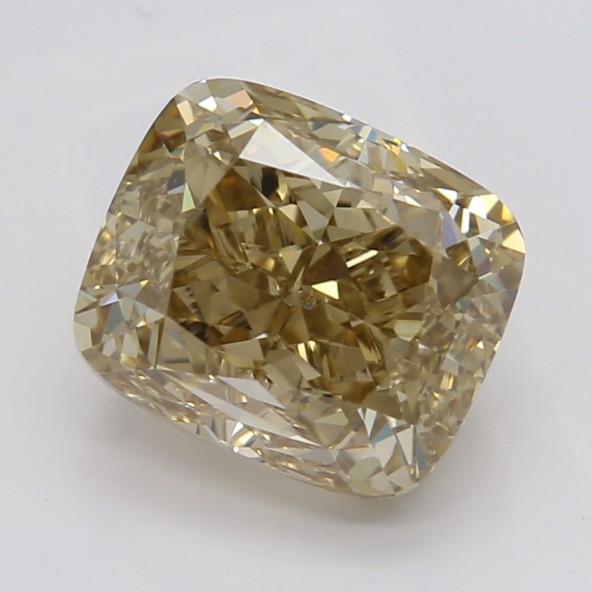 Prírodný farebný diamant s GIA certifikatom cushion fancy žltohnedý 2.04 ct VS1 5829000035_T5