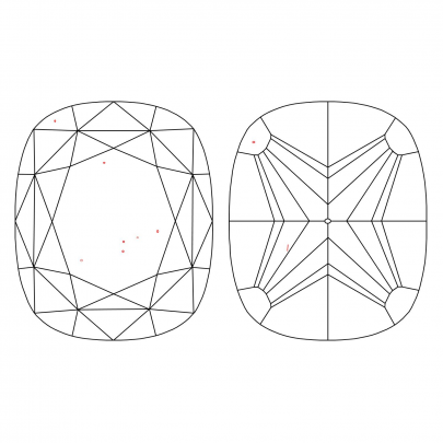 Prírodný farebný diamant s GIA certifikatom cushion fancy dark tmavo hnedo-žltý 2.16 ct VS1 4828800274_Y9 2