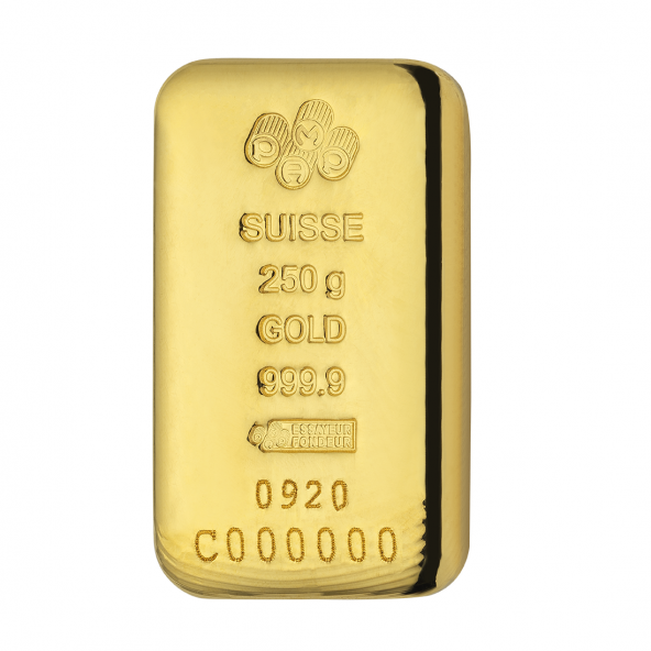 Investičná zlatá tehla 250 g liata Pamp AU00RI011Q999