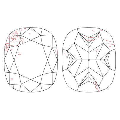 Prírodný farebný diamant s GIA certifikatom cushion fancy s nahnedlo žltou farbou 2.10 ct I2 8827470158_Y5 2