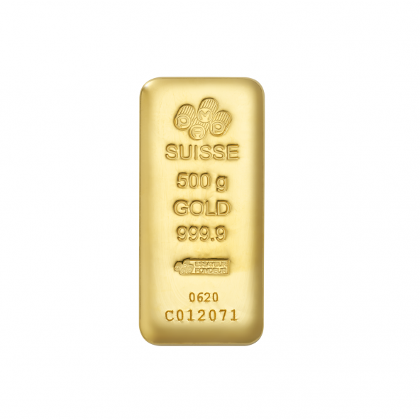 Investičná zlatá tehla 500 g liata Pamp AU00RI012Q999