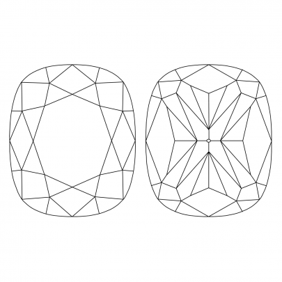 Prírodný farebný diamant s GIA certifikatom cushion fancy dark tmavo hnedo-žltý 1.52 ct VVS2 5825100335_Y9 2