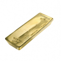 Investičná zlatá tehla 400 oz liata Pamp