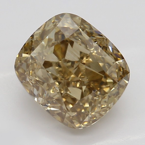 Prírodný farebný diamant s GIA certifikatom cushion fancy žltohnedý 1.60 ct VS1 4841890024_T5