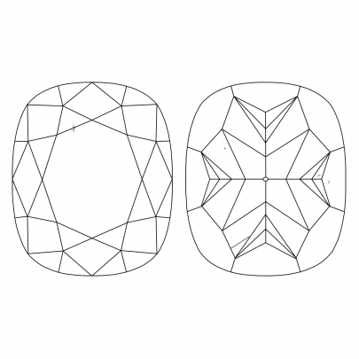 Prírodný farebný diamant s GIA certifikatom cushion fancy žltý 1.00 ct VVS1 1830700290_Y5 2