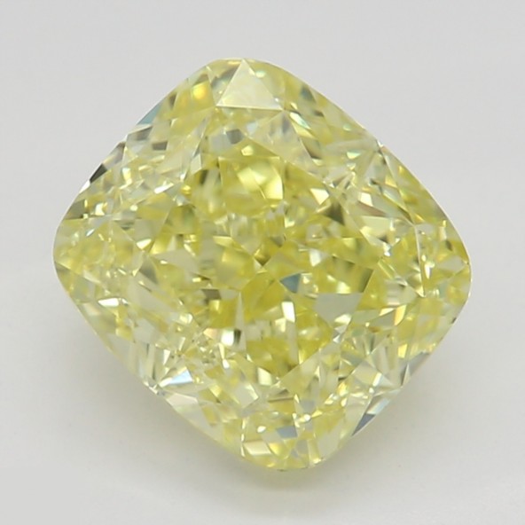 Prírodný farebný diamant s GIA certifikatom cushion fancy intense žltý 1.31 ct VVS2 7825790127_Y6