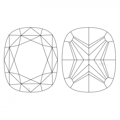 Prírodný farebný diamant s GIA certifikatom cushion fancy intense žltý 1.31 ct VVS2 7825790127_Y6 2