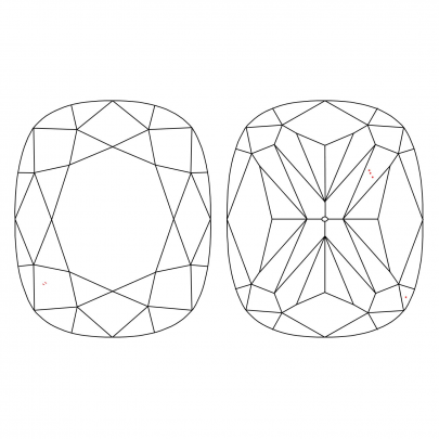 Prírodný farebný diamant s GIA certifikatom cushion fancy s nahnedlo žltou farbou 1.06 ct VVS2 3842570053_Y5 2