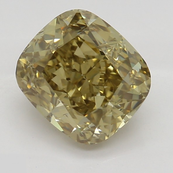 Prírodný farebný diamant s GIA certifikatom cushion fancy hnedožltý 1.10 ct VVS2 2842160212_Y5