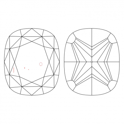 Prírodný farebný diamant s GIA certifikatom cushion fancy intense žltý 1.03 ct VS1 9829600539_Y6 2