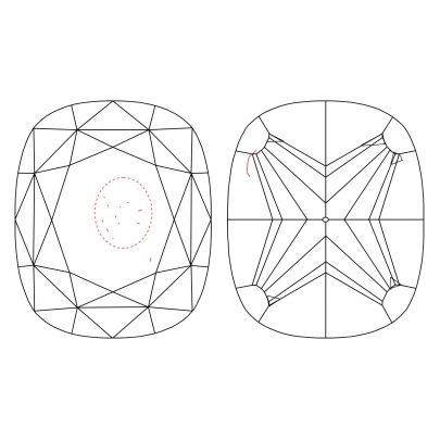 Prírodný farebný diamant s GIA certifikatom cushion fancy s nahnedlo žltou farbou 1.01 ct VS1 7827860367_Y5 2