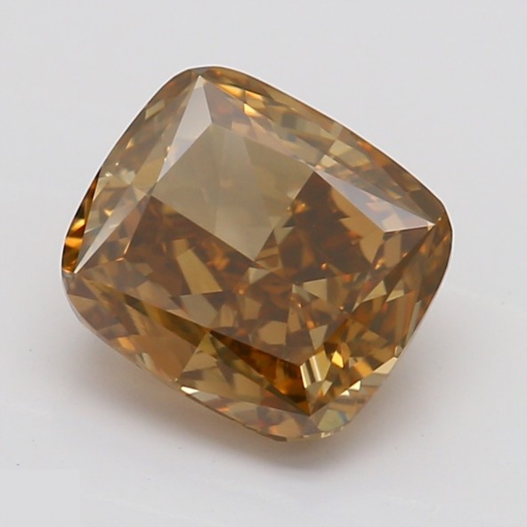 Prírodný farebný diamant s GIA certifikatom cushion fancy deep tmavo oranžovo hnedý 1.02 ct VS1 2841820102_T8