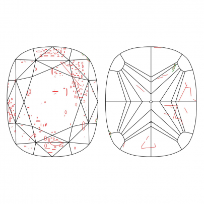 Prírodný farebný diamant s GIA certifikatom cushion fancy vivid žltý 1.07 ct I1 7851470097_Y7 2