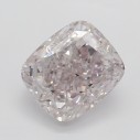 Farebný diamant cushion, fancy light ružový, 1,02ct, GIA