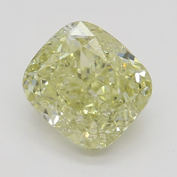 Prírodný farebný diamant s GIA certifikatom cushion fancy žltý 1.03 ct I2 7827940237_Y5