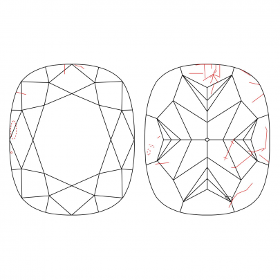 Prírodný farebný diamant s GIA certifikatom cushion fancy žltý 1.03 ct I2 7827940237_Y5 2