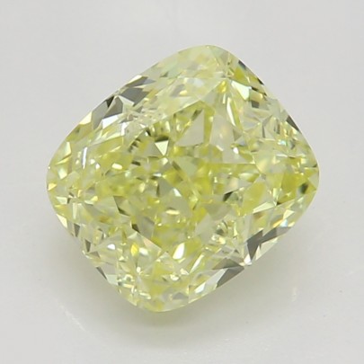 Prírodný farebný diamant s GIA certifikatom cushion fancy light žltý 0.91 ct VS1 7831200077_Y4