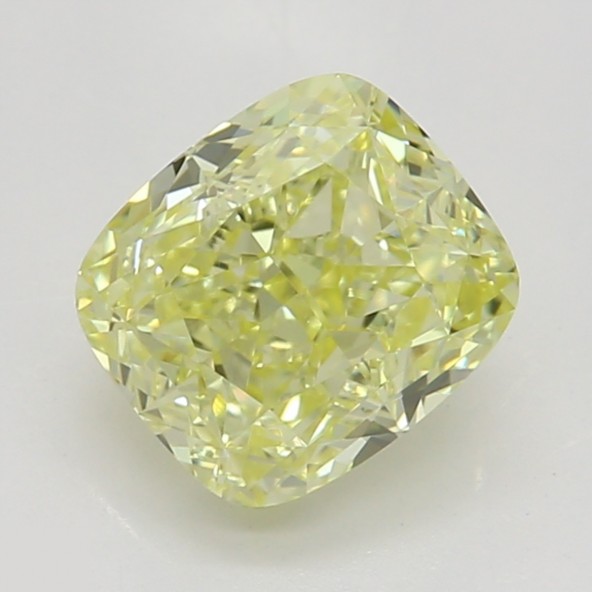 Prírodný farebný diamant s GIA certifikatom cushion fancy light žltý 0.91 ct VS1 7831200077_Y4 Prírodný farebný diamant s GIA certifikatom cushion fancy light žltý 0.91 ct VS1 7831200077_Y4