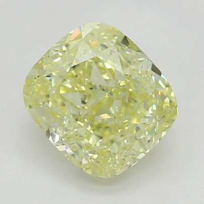 Prírodný farebný diamant s GIA certifikatom cushion fancy žltý 0.81 ct VVS2 3829600293_Y5