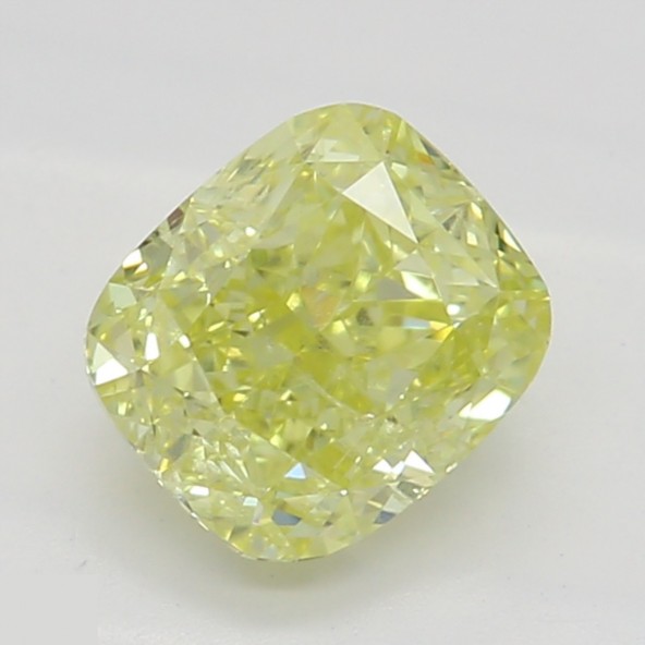 Prírodný farebný diamant s GIA certifikatom cushion fancy intense žltý 0.71 ct I1 1851520021_Y6