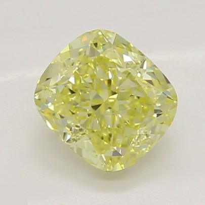 Prírodný farebný diamant s GIA certifikatom cushion fancy intense žltý 0.50 ct VVS1 1116950010_Y6