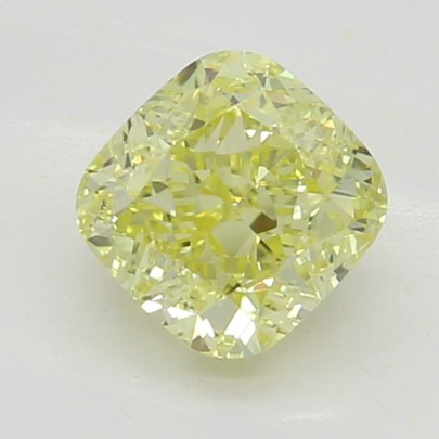 Prírodný farebný diamant s GIA certifikatom cushion fancy intense žltý 0.51 ct VVS1 8117070048_Y6