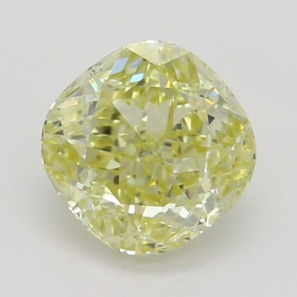 Prírodný farebný diamant s GIA certifikatom cushion fancy žltý 0.55 ct VVS2 1826710201_Y5 Prírodný farebný diamant s GIA certifikatom cushion fancy žltý 0.55 ct VVS2 1826710201_Y5