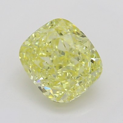 Prírodný farebný diamant s GIA certifikatom cushion fancy intense žltý 0.55 ct VS1 8828920368_Y6