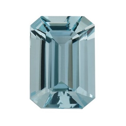 Akvamarín emerald 9 x 7 mm 2,31ct Fazetovaný AKEFAAZ-9