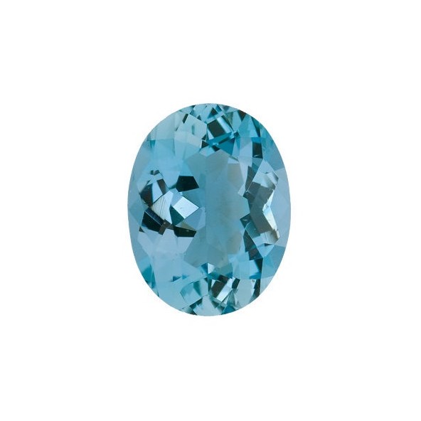 Akvamarín ovál 8 x 6 mm 1,23ct Fazetovaný AKOFAAAAZ-8