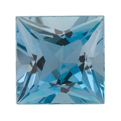 Akvamarín štvorec 5,5 x 5,5 mm 0,44ct Princess cut AKPPAAAAZ-5,5