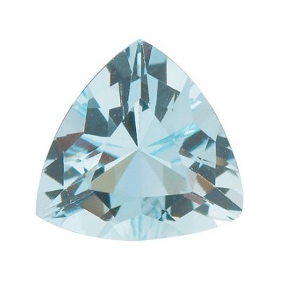 Akvamarín trillion 4 x 4 mm 0,23ct Fazetovaný AKTFAAZ-4